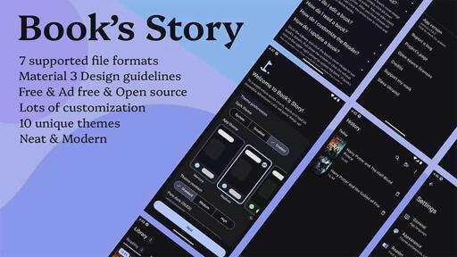 Book's Story, un lettore eBook per Android