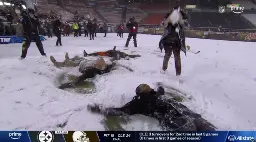 NFL snow games on TV may sadly become a historical relic