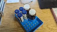 Water sampling tray