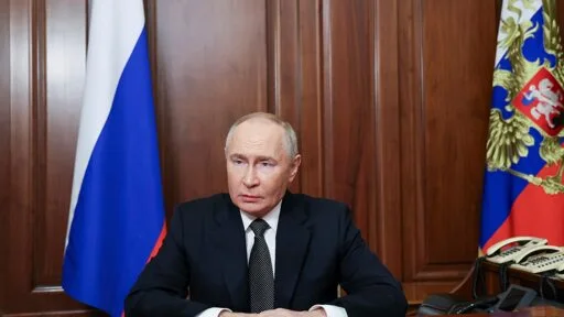 Putin says Russia attacked Ukraine with a new missile that he claims the West can't stop