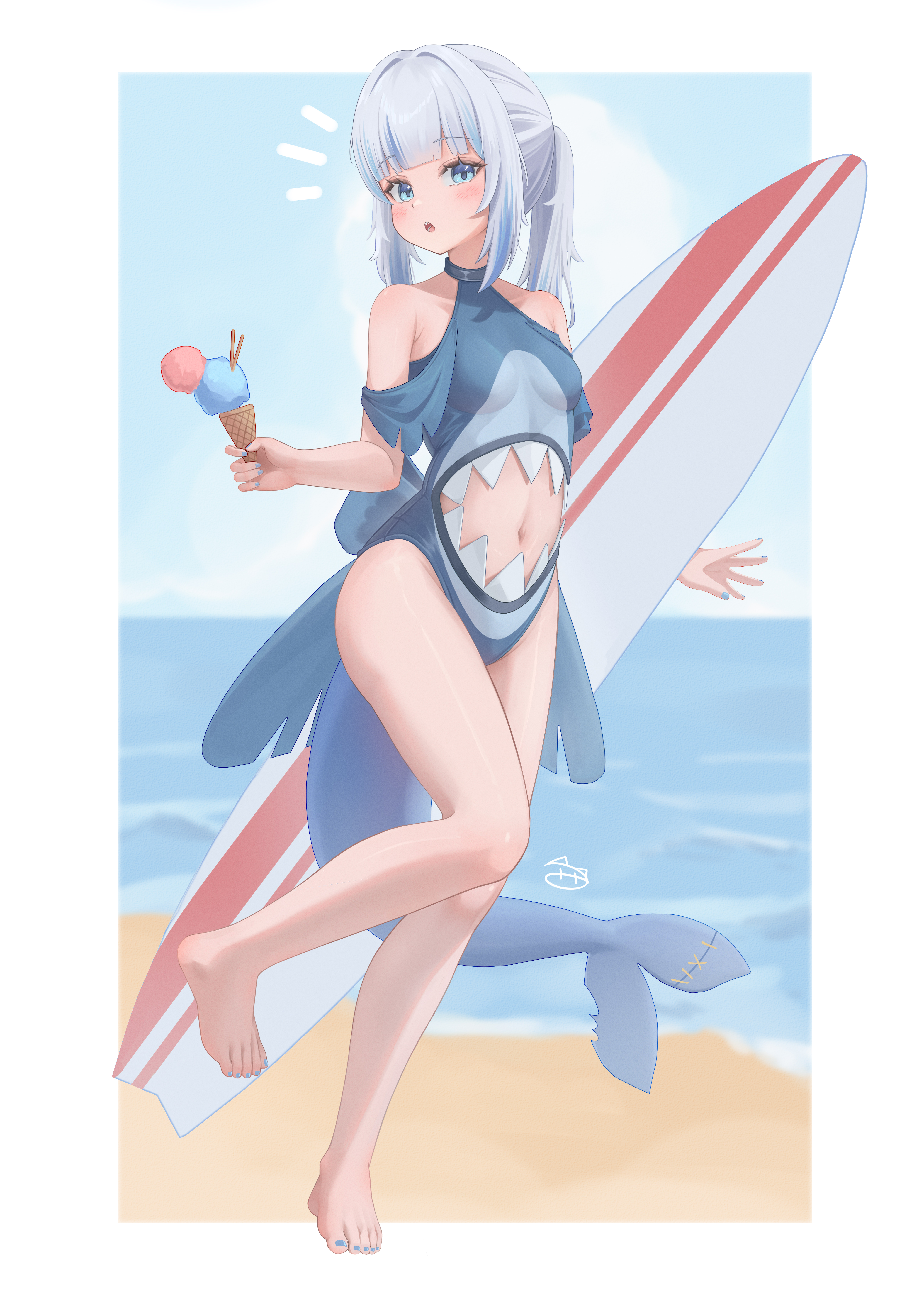 Shark swimsuit