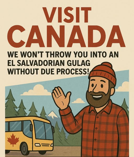 We won't throw you into an El Salvadorian gulag without due process!